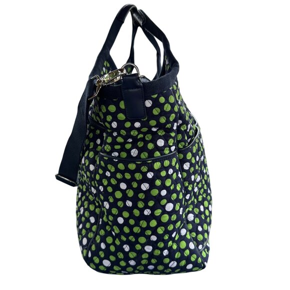 Vera Bradley Quilted Carryall Travel Bag in the "Lucky Dots" Limited Edition - Picture 12 of 16